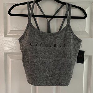 NWT Cyclebar Fitted Crop Tank